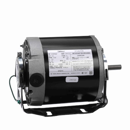 Century 1/6HP 115V 1725RPM 48/56 Motor GF2014